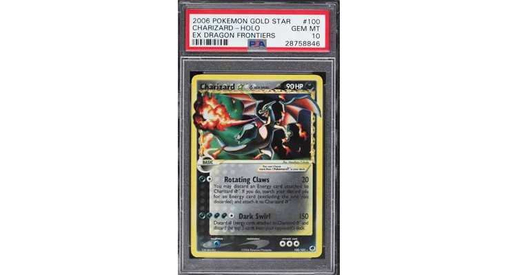 Most Expensive Pokemon Cards - Charizard Gold Star Holo Dragon Frontiers