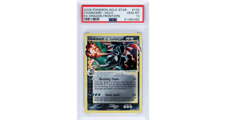Most Expensive Pokemon Cards - EX Dragon Frontiers Gold Star Charizard